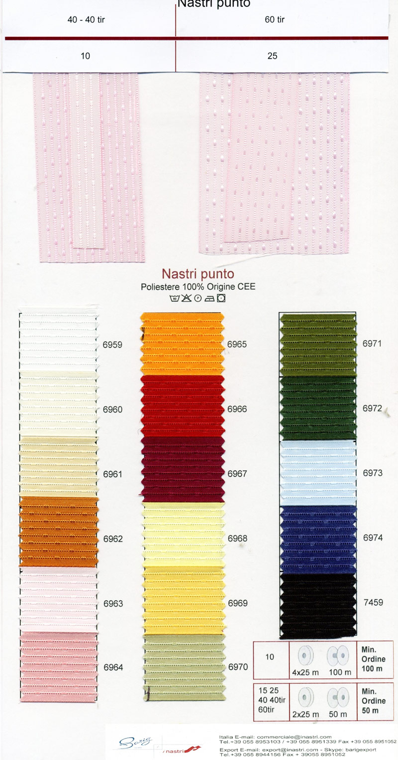 Nastri Bingo - Nastri Harmony - Nastri Punto 01
